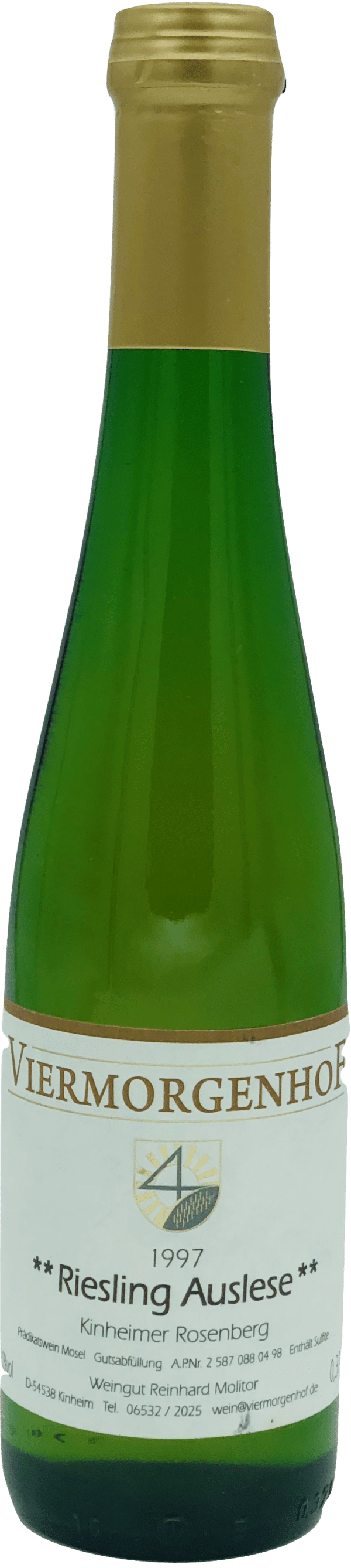 Viermorgenhof - Kinheimer Rosenberg Riesling Auslese** 1997